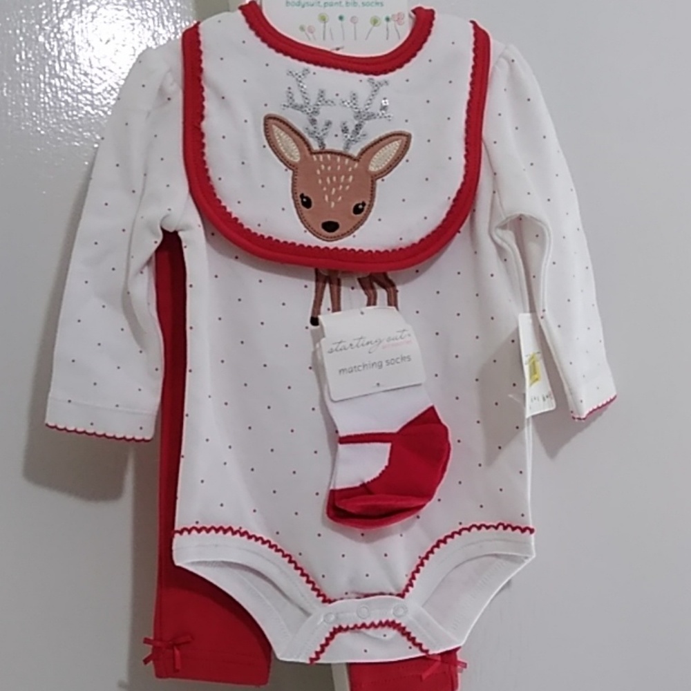 Christmas reindeer outfit by starting out.